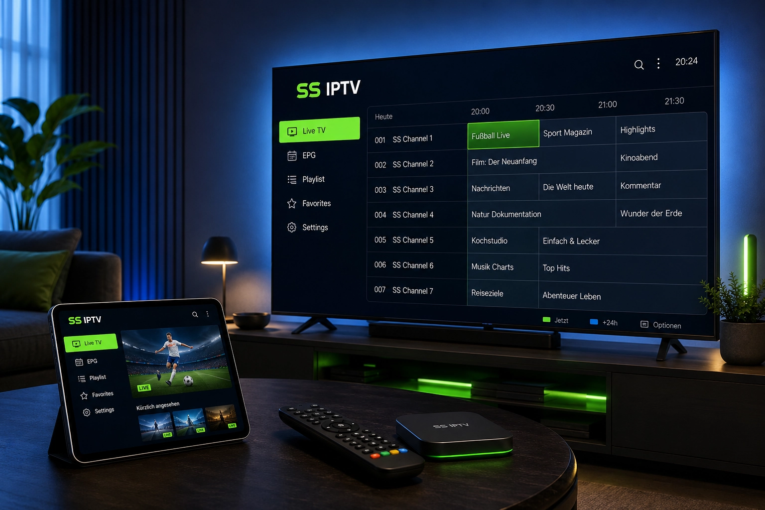 SS IPTV Gerätekompatibilität – Smart TV und alternative Streaming-Geräte im Vergleich